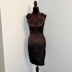 Black Sleeveless Sheath Dress - Elegant Evening Dress